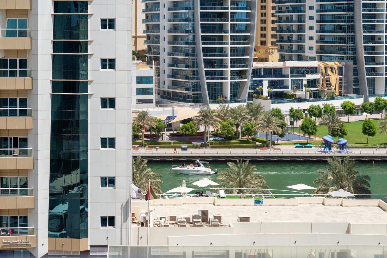 Appartamento Marco Polo - Studio With Marina View, Huge Balcony In Marina Dubai Esterno foto